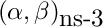 $(\alpha, \beta)_{\mbox{ns-3}}$